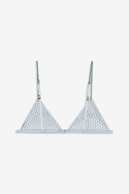 Glitter Bralette Blue - For Love & Lemons