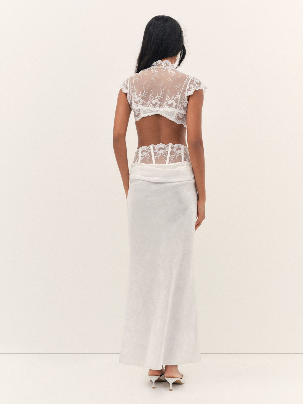 Rita Rose Bolero White - For Love & Lemons