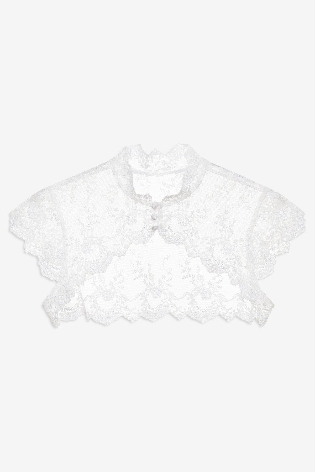 Rita Rose Bolero White - For Love & Lemons