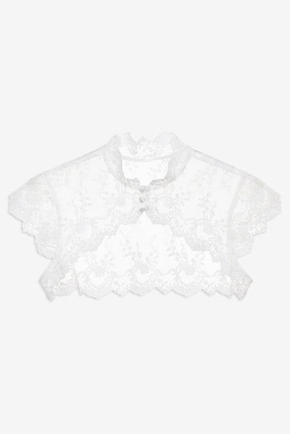 Rita Rose Bolero White - For Love & Lemons