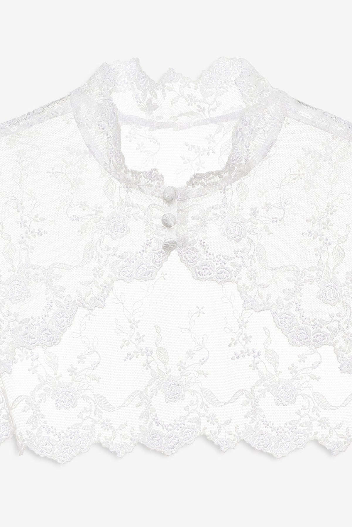 Rita Rose Bolero White - For Love & Lemons
