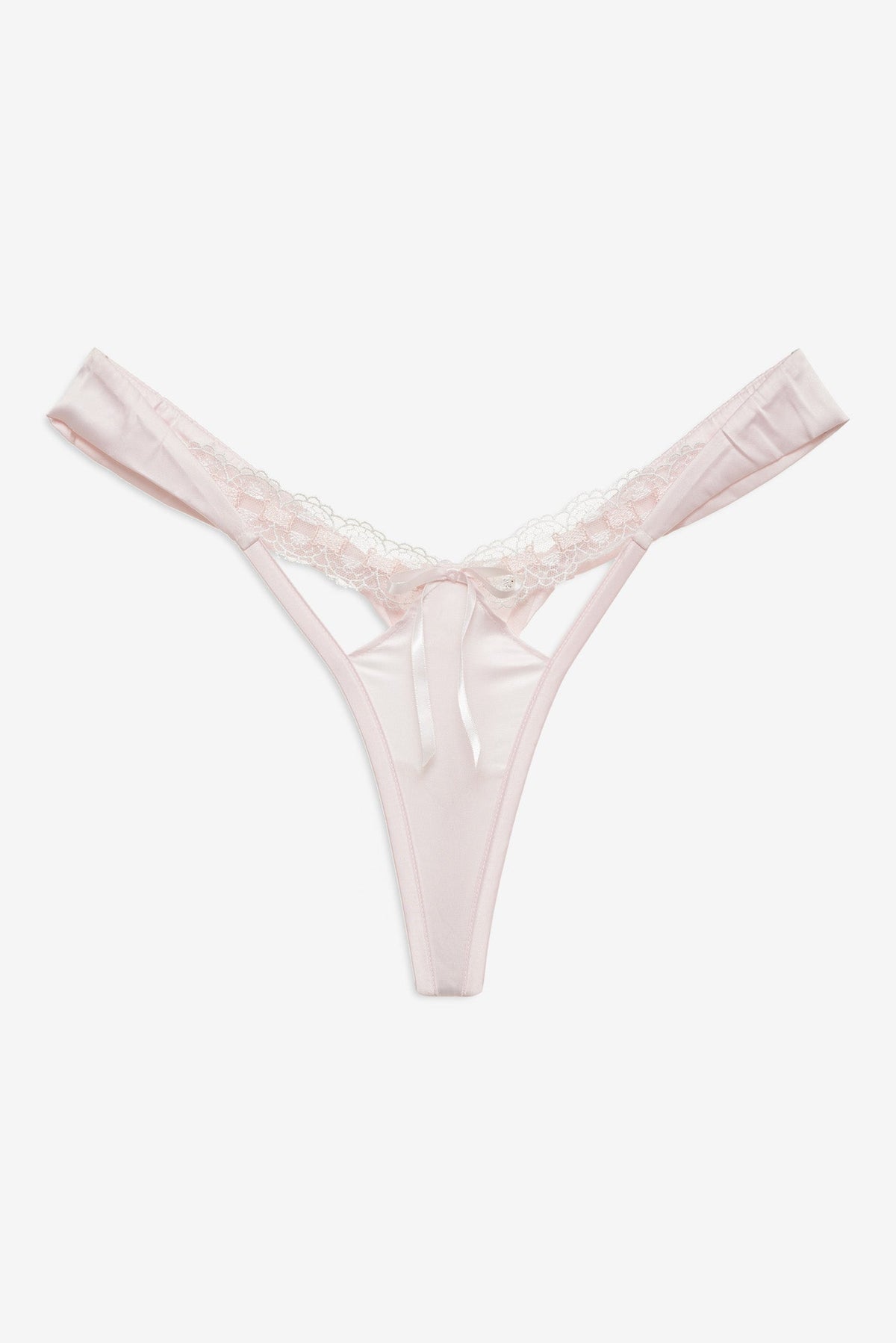 Starlet Thong Panty Peach - For Love & Lemons