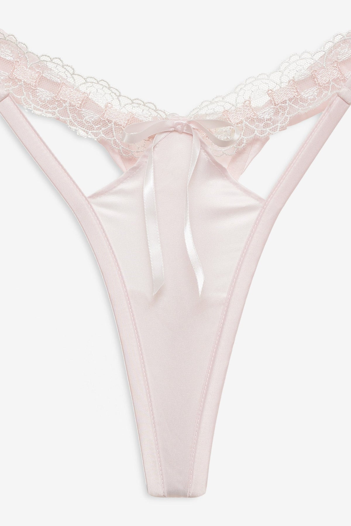 Starlet Thong Panty Peach - For Love & Lemons