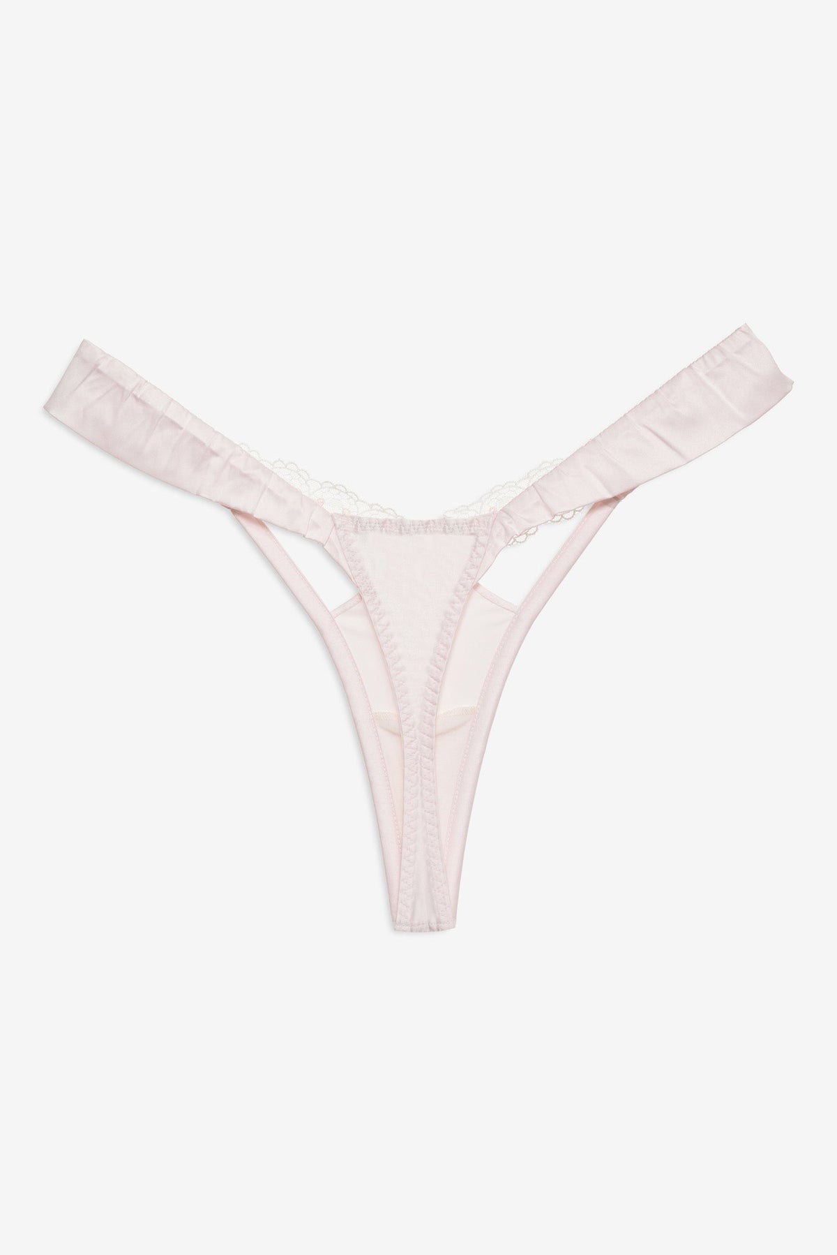Starlet Thong Panty Peach - For Love & Lemons
