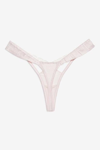 Starlet Thong Panty Peach - For Love & Lemons
