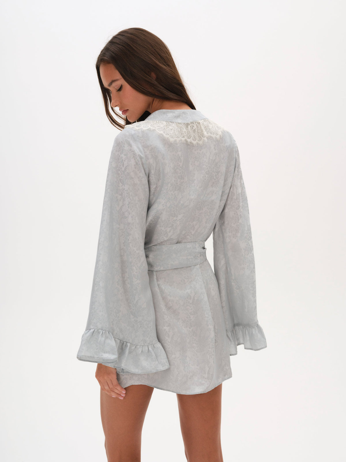 Audrey Robe Blue - For Love & Lemons