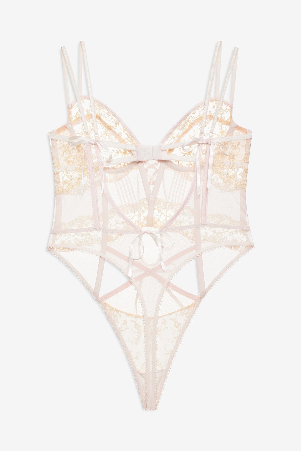 Gilded Lace Teddy Natural - For Love & Lemons