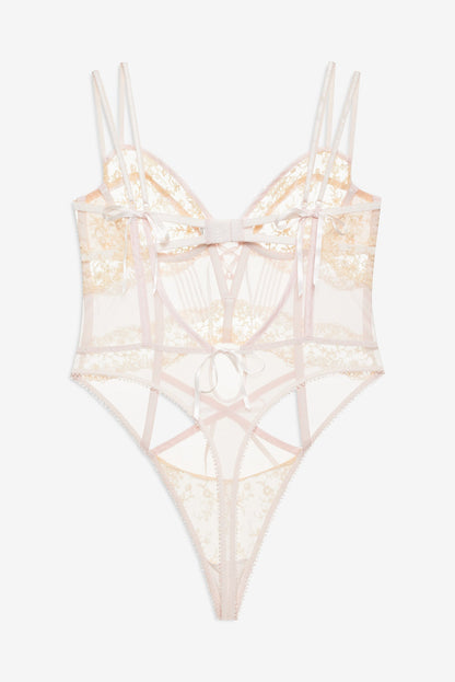 Gilded Lace Teddy Natural - For Love & Lemons