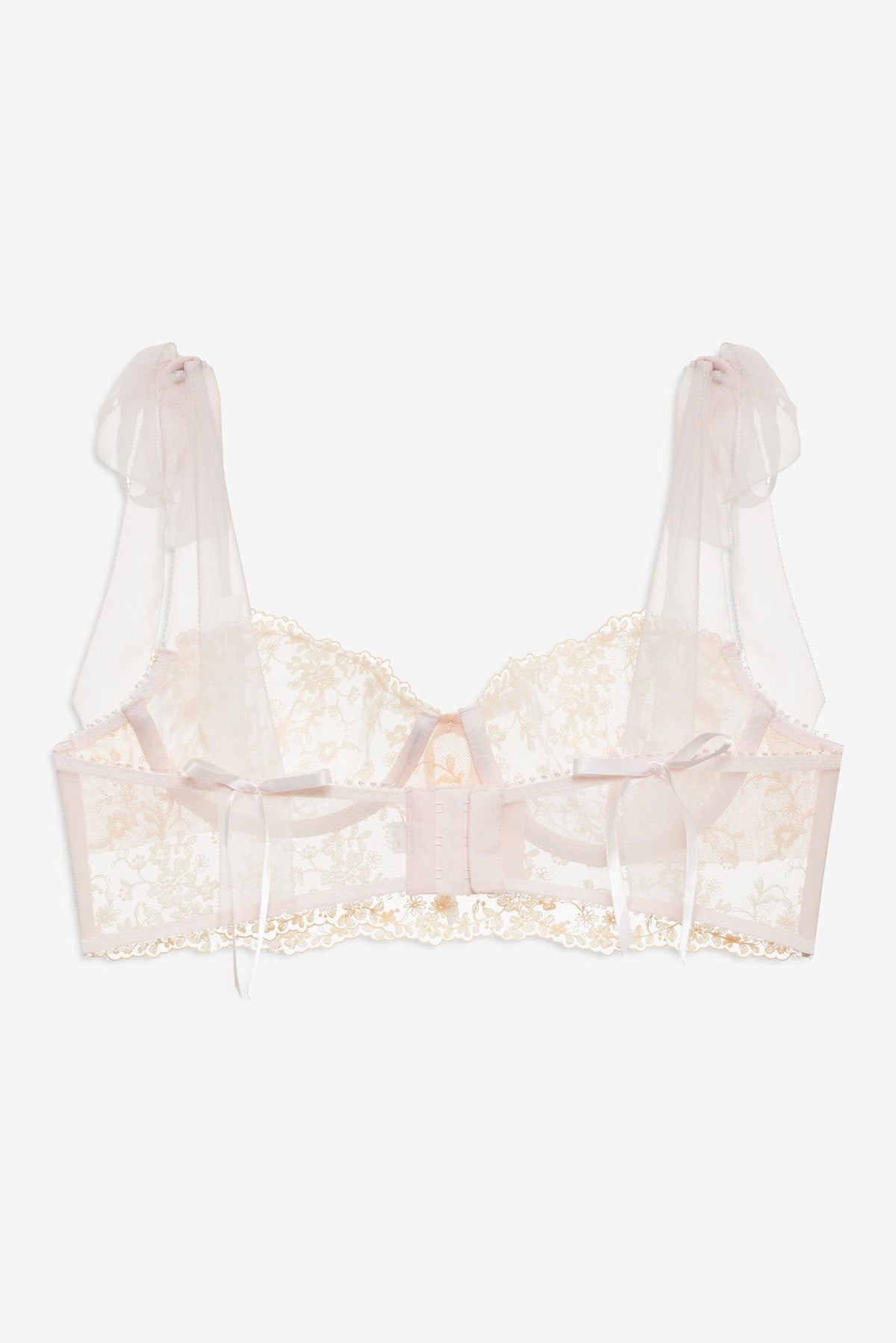 Gilded Lace Underwire Bra Natural - For Love & Lemons