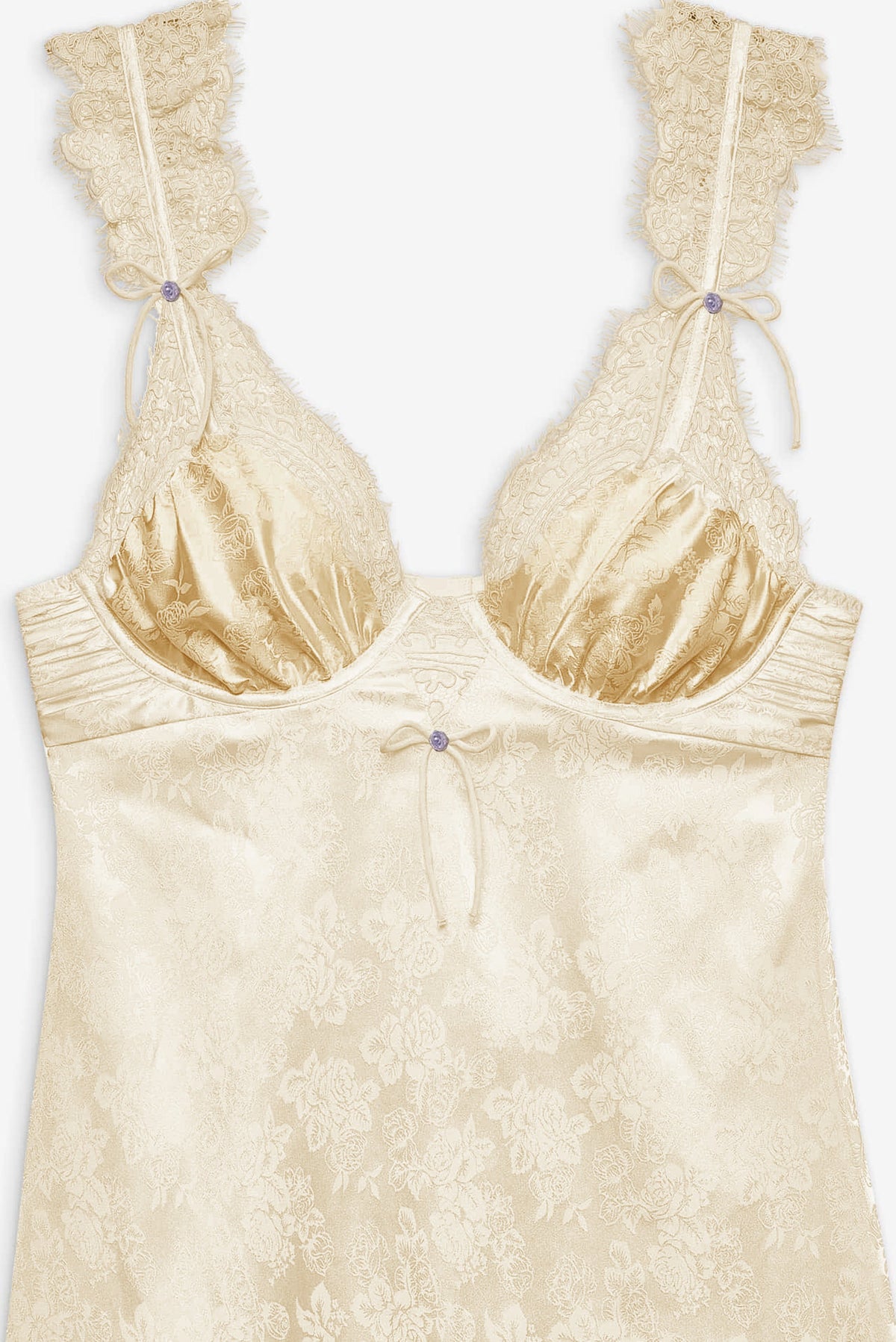 Victoria Slip Dress Cream - For Love & Lemons