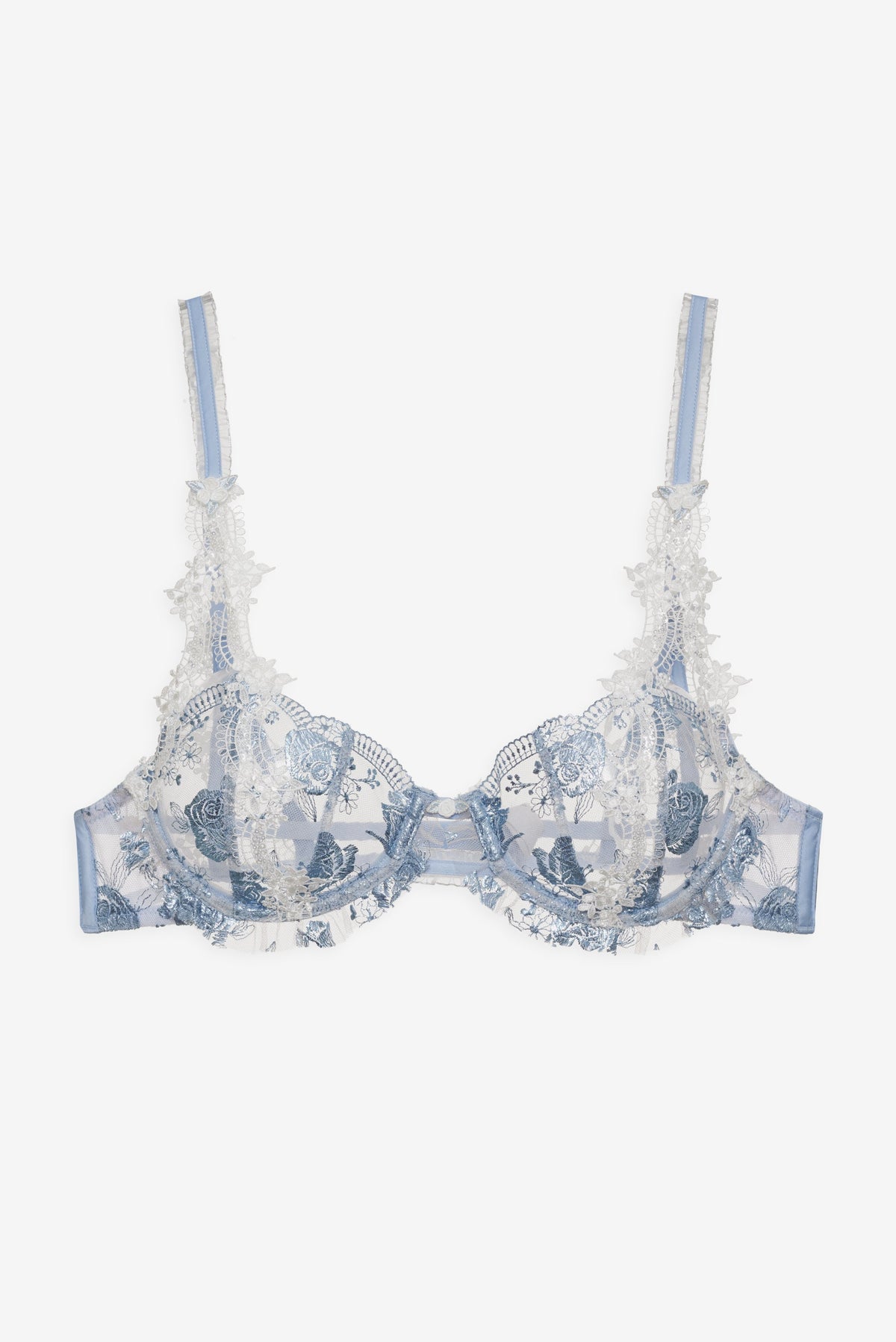 Zoeva Underwire Bra Blue - For Love & Lemons