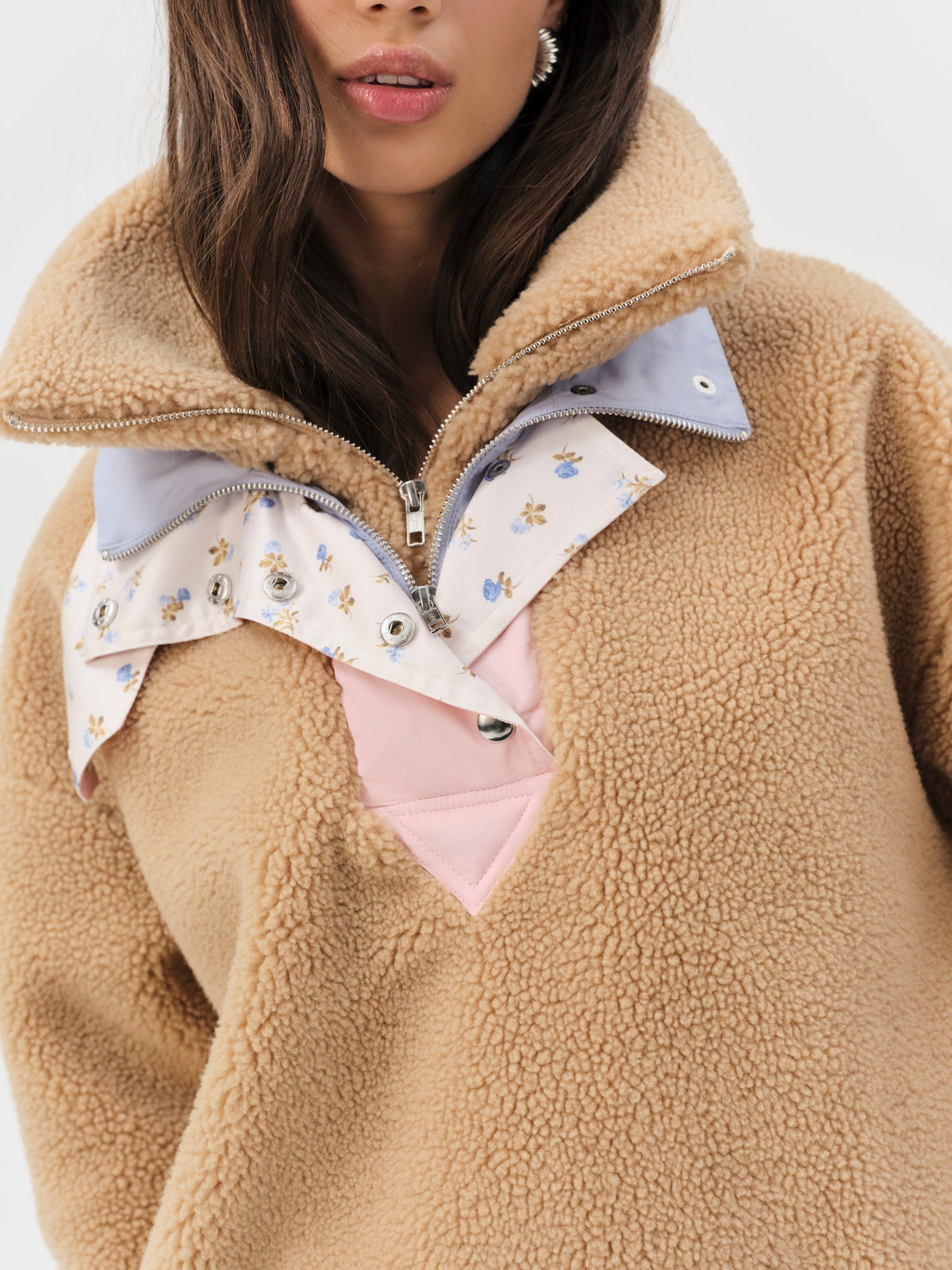 Caitlyn Pullover Sweater CAMEL - For Love & Lemons