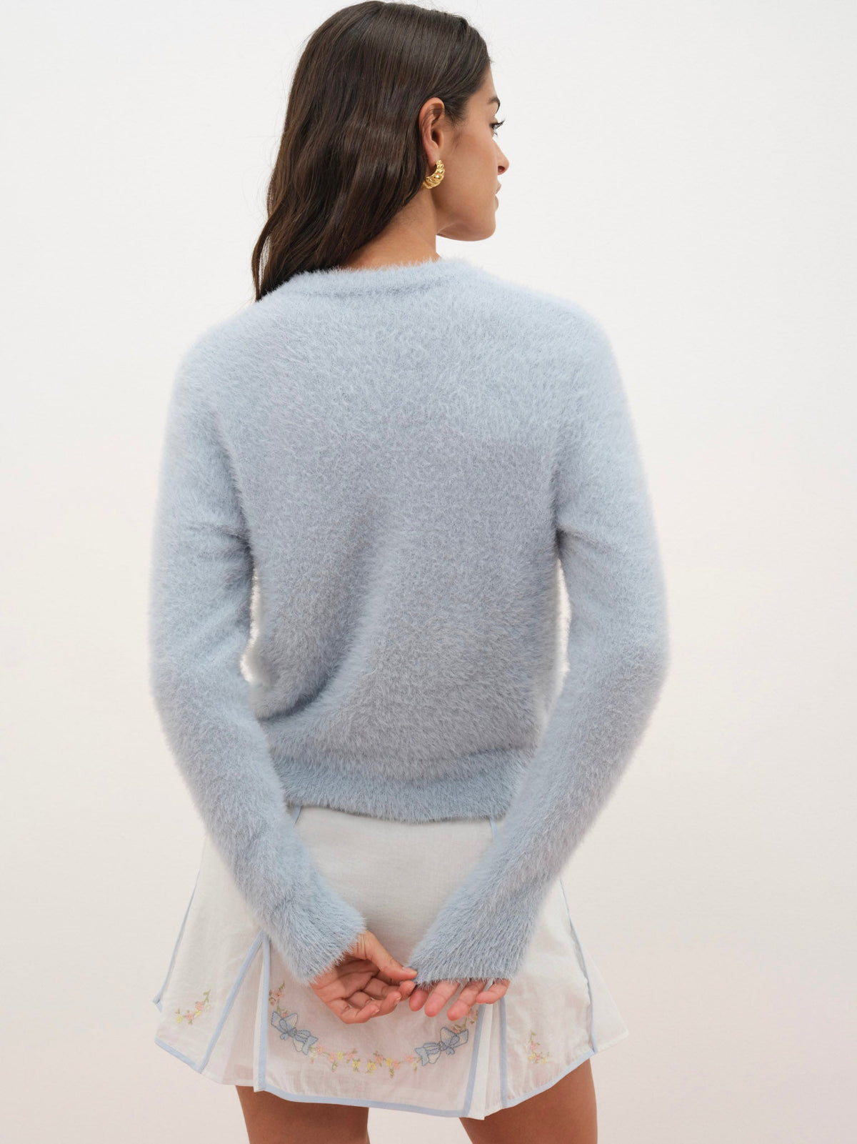 Belinda Cardigan Blue - For Love & Lemons