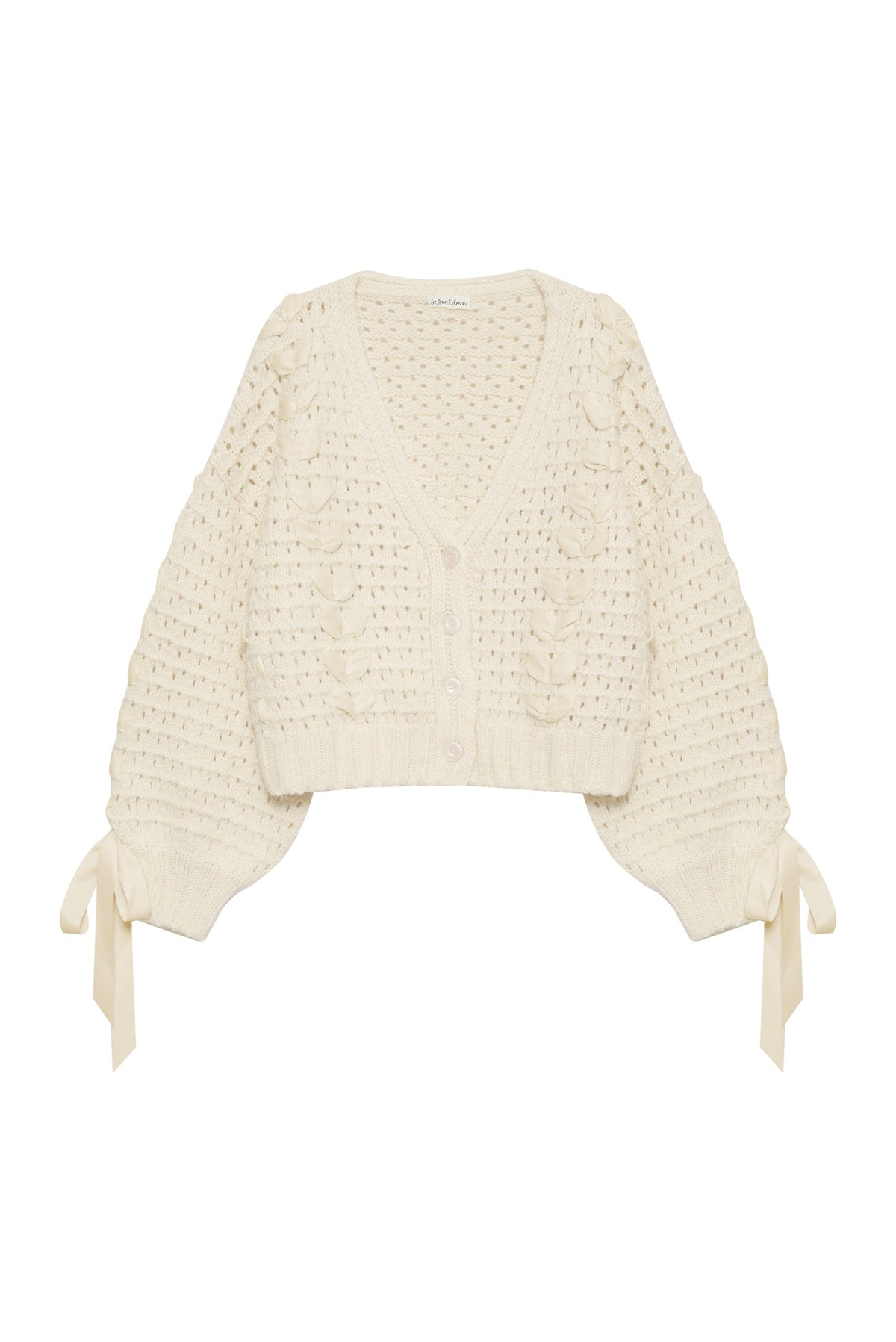 Laurel Oversized Cardigan Cream - For Love & Lemons