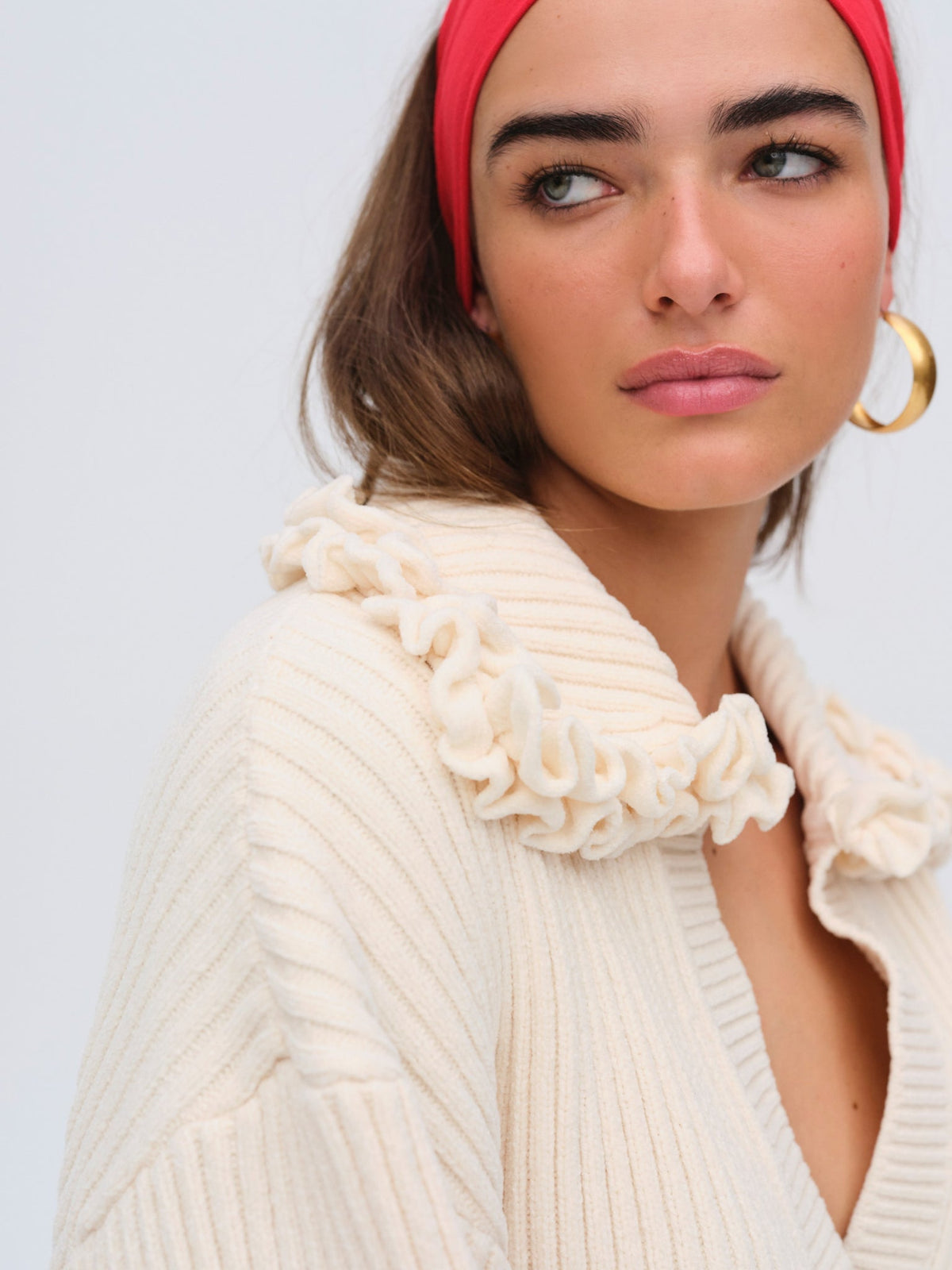 Rey Knit Tunic Cream - For Love & Lemons
