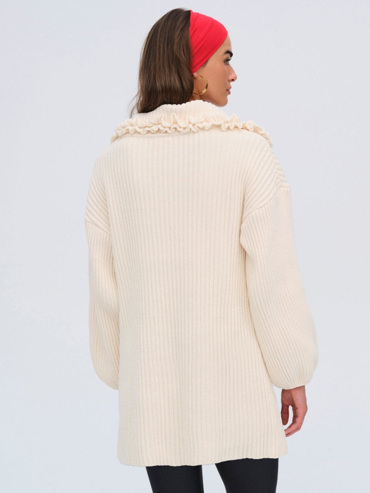 Rey Knit Tunic Cream - For Love & Lemons