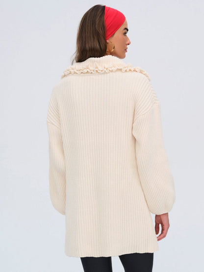 Rey Knit Tunic Cream - For Love & Lemons