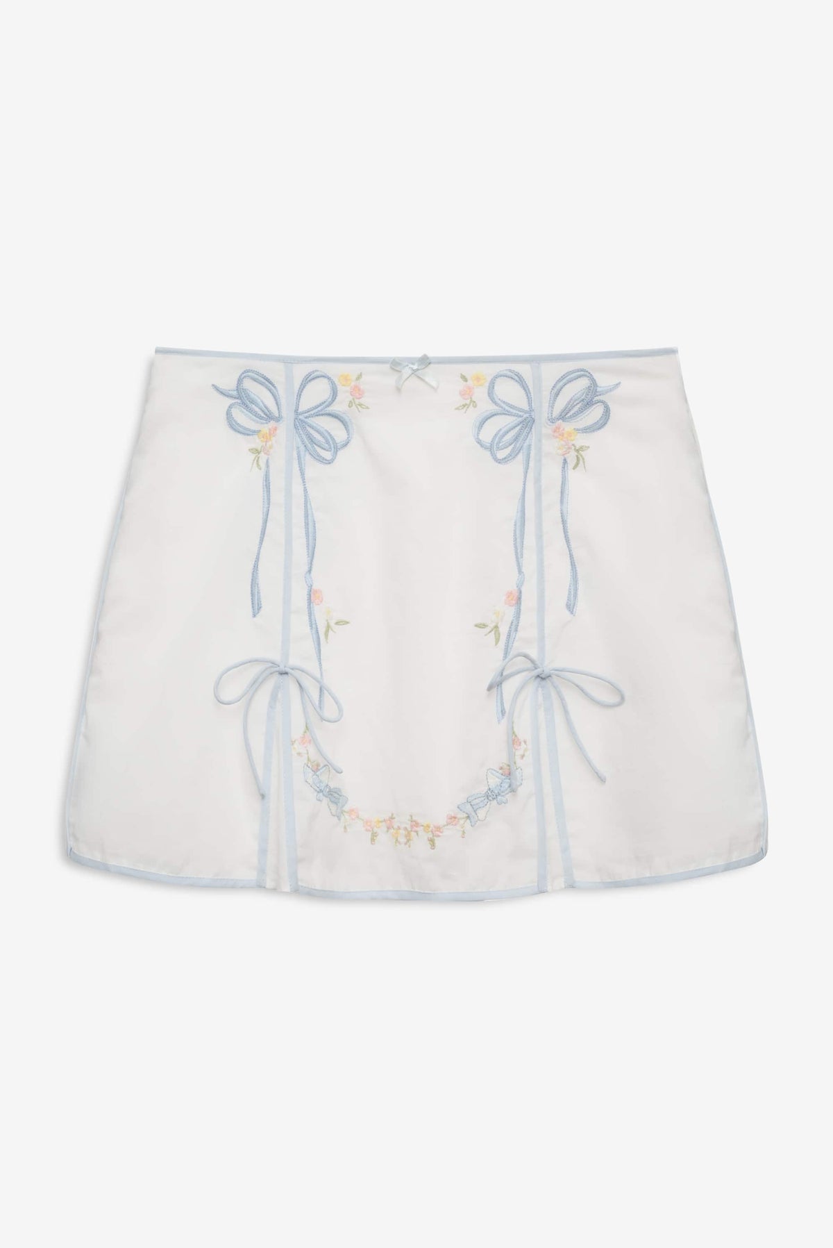 Baby Bows Skirt White - For Love & Lemons