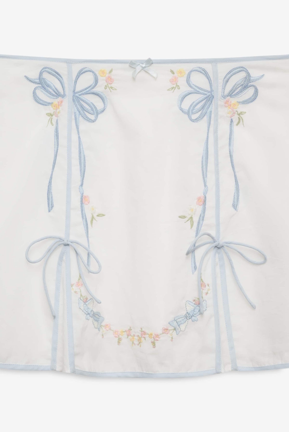 Baby Bows Skirt White - For Love & Lemons