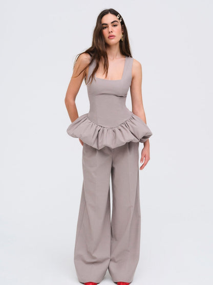 Marianne Trousers Purple - For Love & Lemons