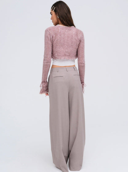 Marianne Trousers Purple - For Love & Lemons