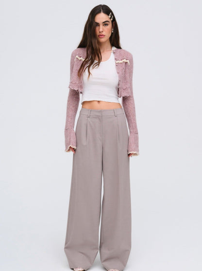 Marianne Trousers Purple - For Love & Lemons