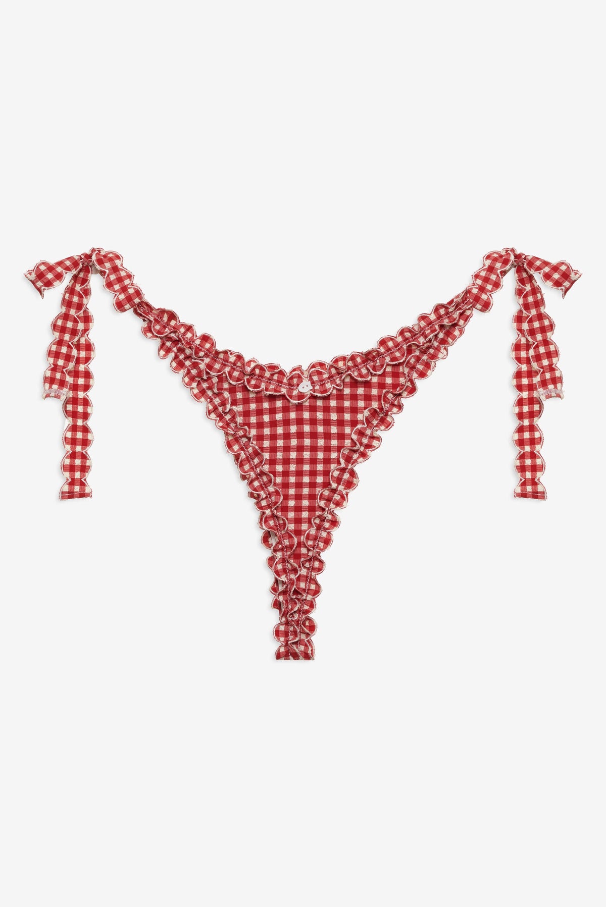 Alison Bikini Bottom Red - For Love & Lemons