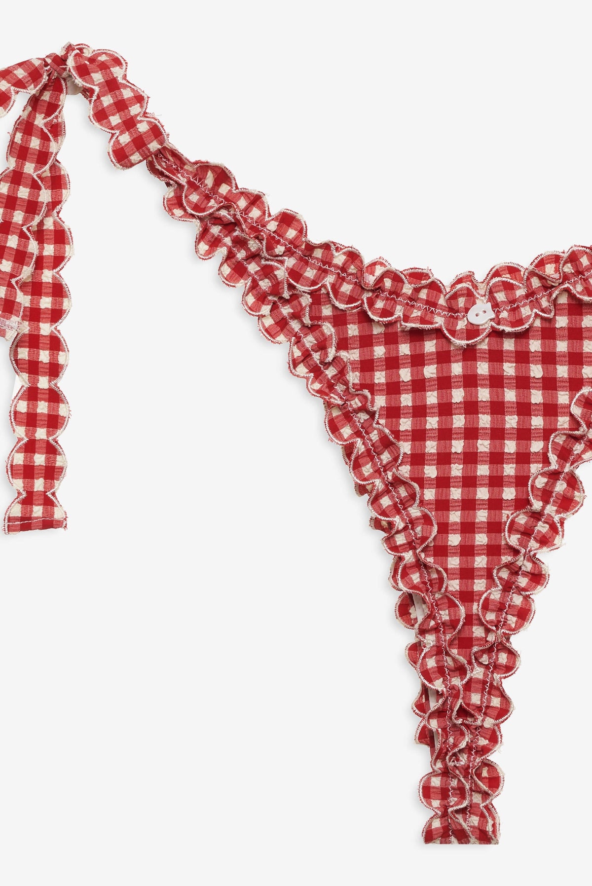 Alison Bikini Bottom Red - For Love & Lemons