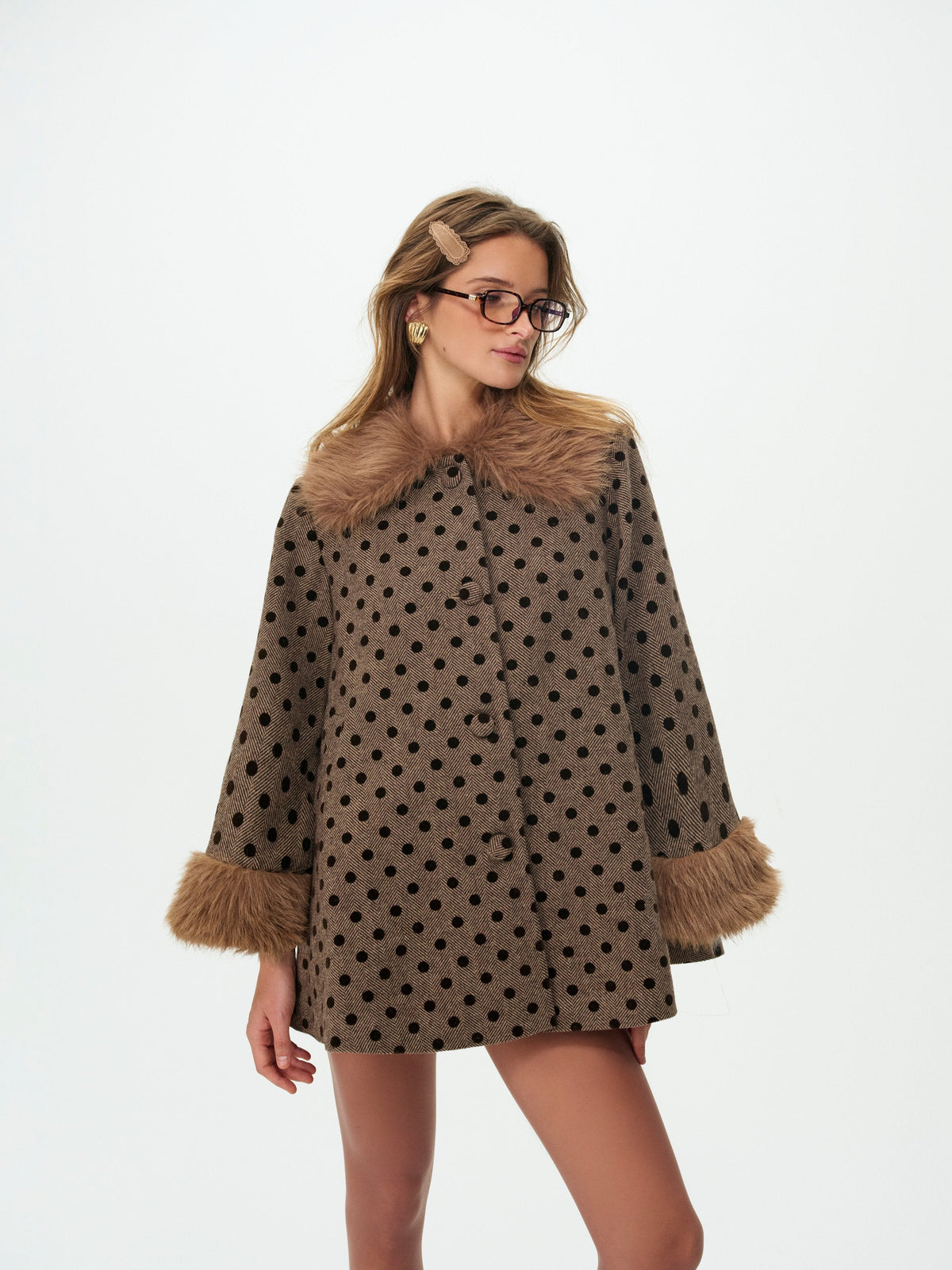 Spencer Coat Brown - For Love & Lemons