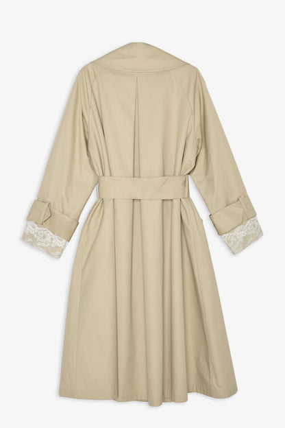 Maru Oversized Trench Coat Tan - For Love & Lemons