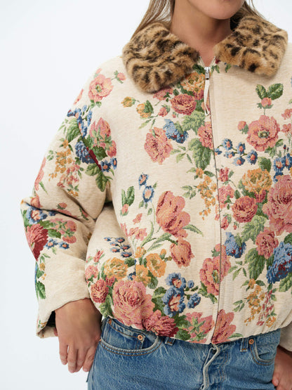 Betsy Floral Jacket Cream - For Love & Lemons