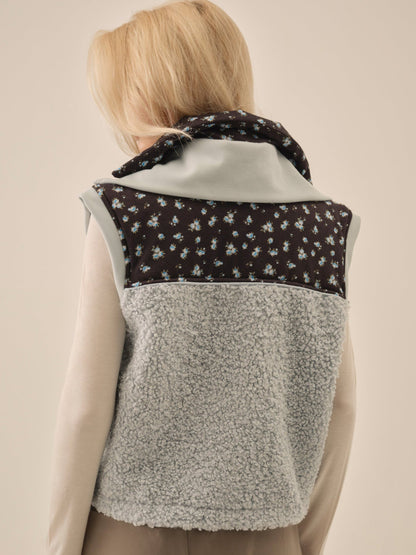 Maisie Vest Blue - For Love & Lemons