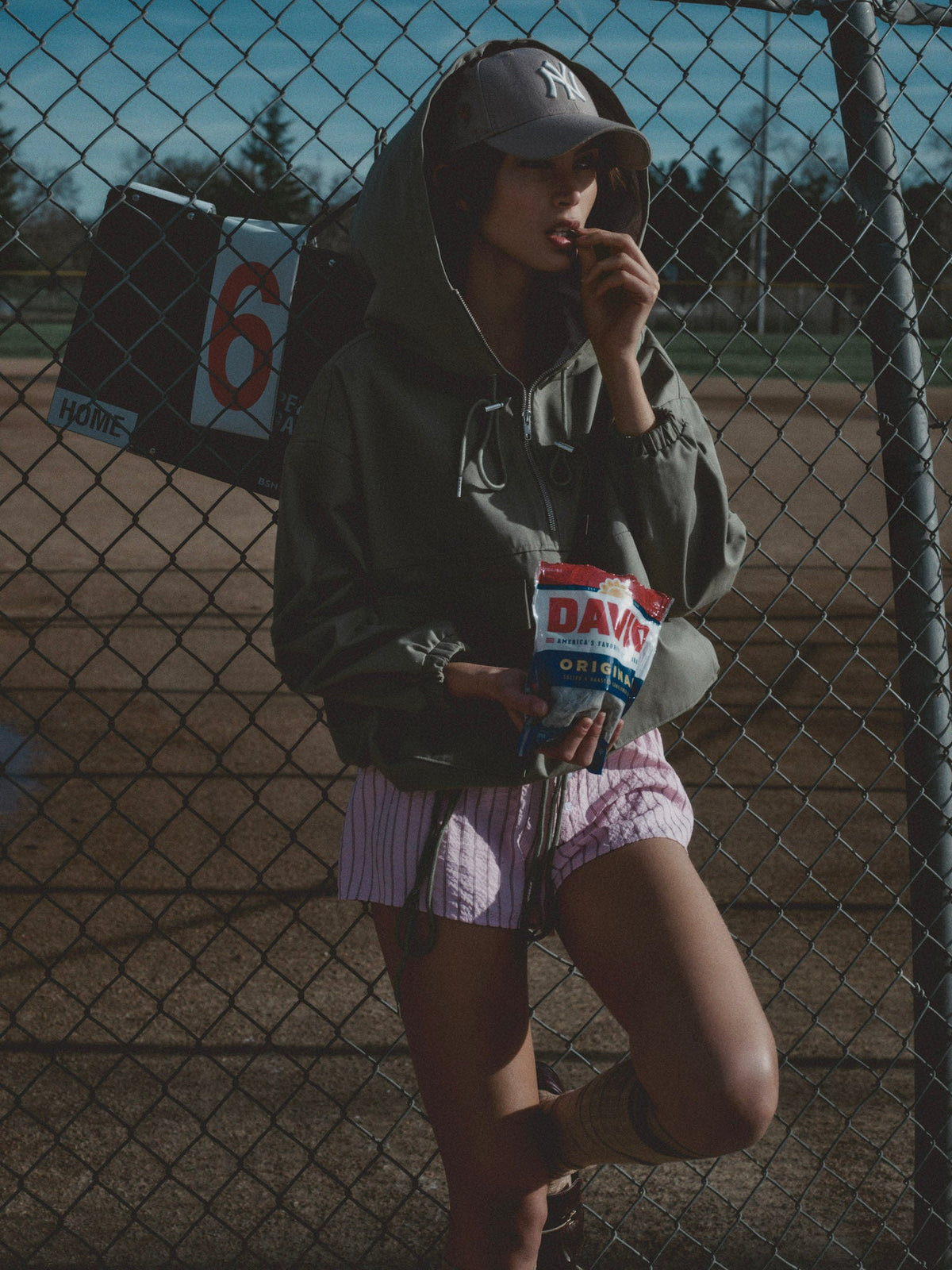 Alessia Pullover Jacket Green - For Love & Lemons