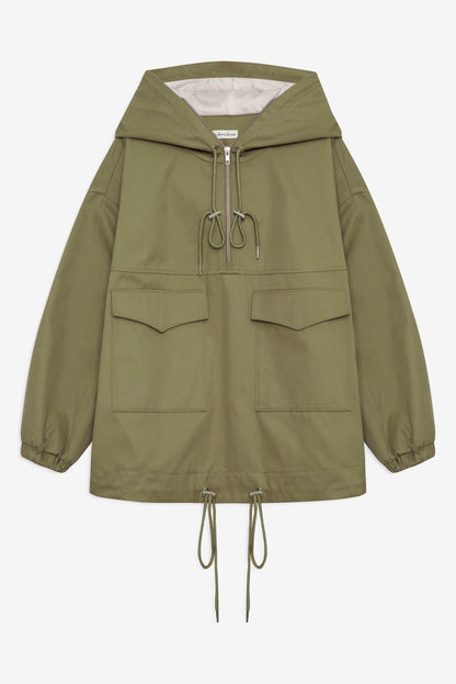 Alessia Pullover Jacket Green - For Love & Lemons