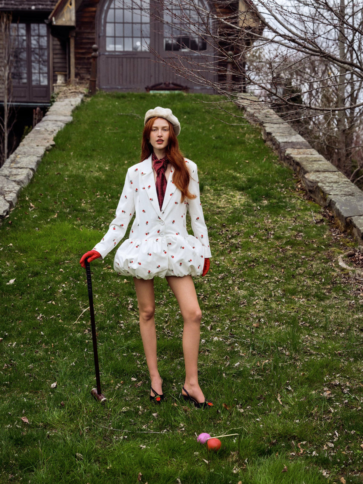 Talia Blazer Dress Cream - For Love & Lemons