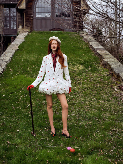 Talia Blazer Dress Cream - For Love & Lemons