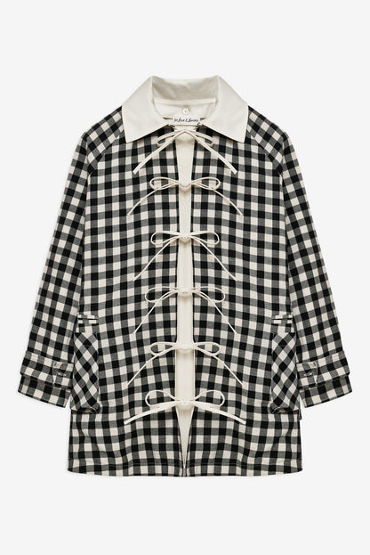 Tiana Reversible Trench Coat Cream - For Love & Lemons