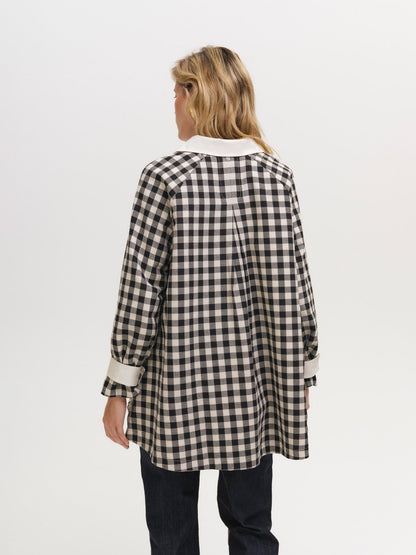 Tiana Reversible Trench Coat Cream - For Love & Lemons