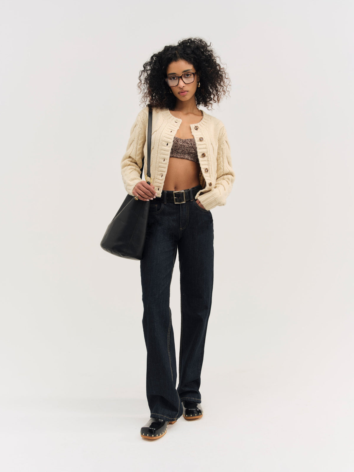 Regina Cardigan Tan - For Love & Lemons