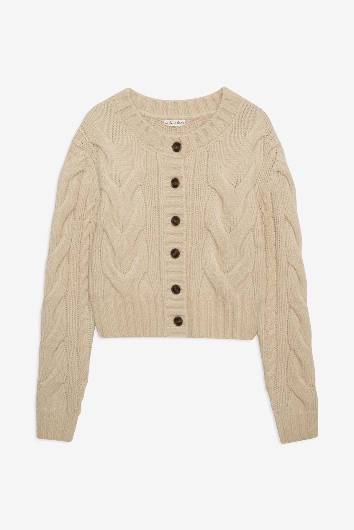 Regina Cardigan Tan - For Love & Lemons