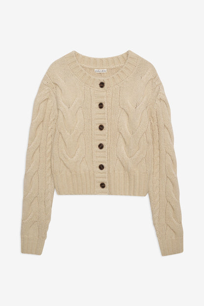 Regina Cardigan Tan - For Love & Lemons