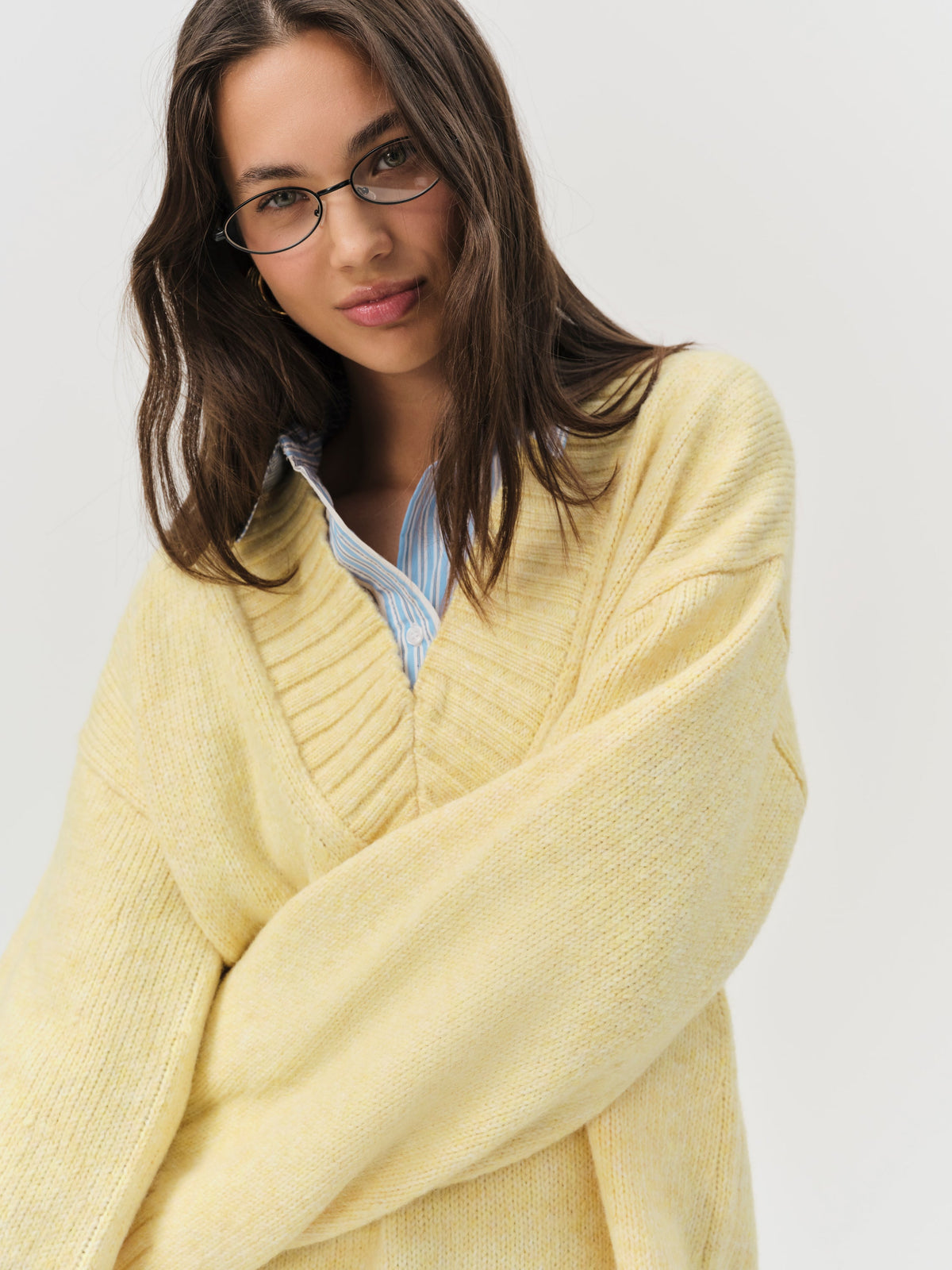 Amelia Sweater Yellow - For Love & Lemons