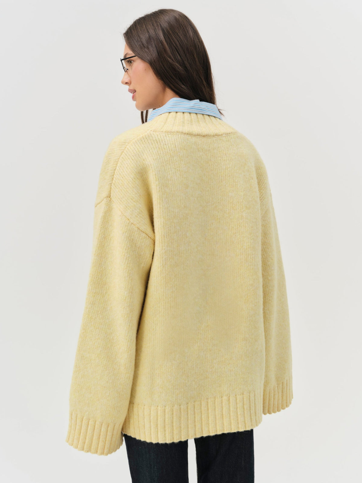 Amelia Sweater Yellow - For Love & Lemons