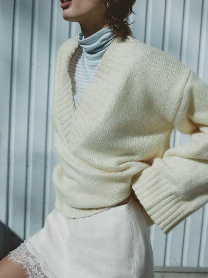 Amelia Sweater Yellow - For Love & Lemons