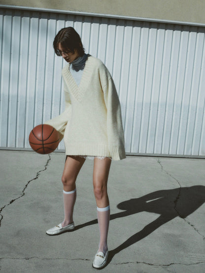 Amelia Sweater Yellow - For Love & Lemons