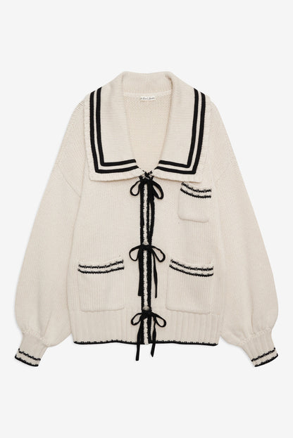 Marina Knit Cardigan Tan - For Love & Lemons
