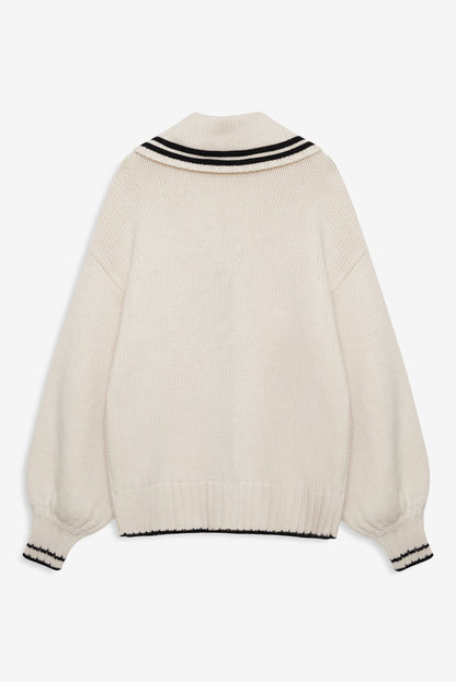 Marina Knit Cardigan Tan - For Love & Lemons