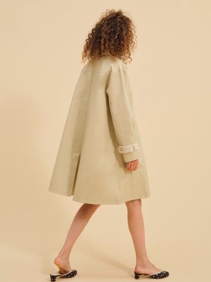 Gabardine Trench Coat CAMEL - For Love & Lemons