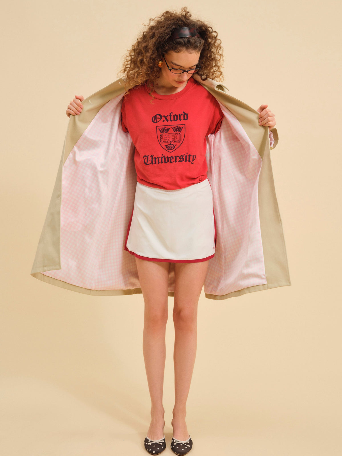 Gabardine Trench Coat CAMEL - For Love & Lemons