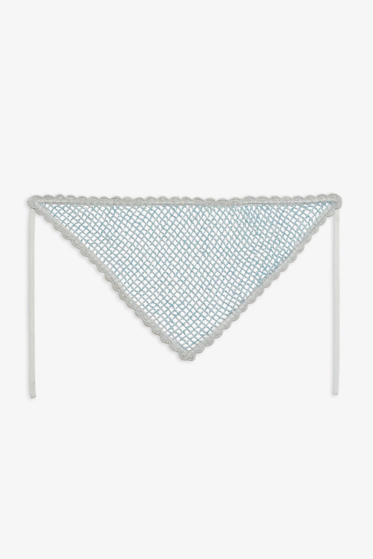 Amber Headscarf Blue Sequin - For Love & Lemons